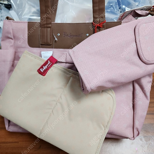 베이비멜 숄더 기저귀가방 핑크 새상품
