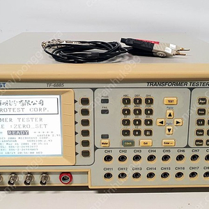 Microtest TF-6885 Transformer Tester 트랜스포머 코일 테스터