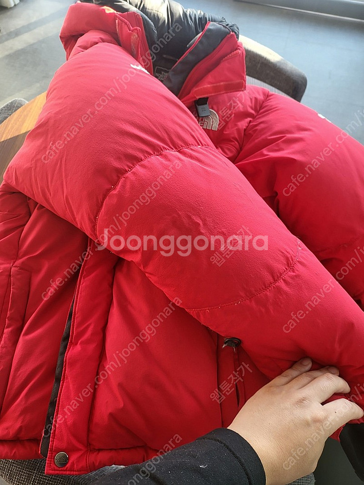 노스페이스 히말라야 95M 황금사이즈 레드색상 우모량 ...--7