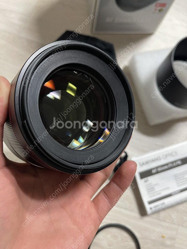 소니 fe 마운트 삼양 85.4/85.4mm af--4