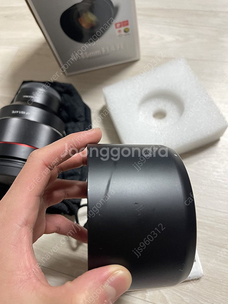 소니 fe 마운트 삼양 85.4/85.4mm af--6