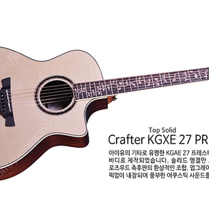 Kgae-27 PRESTIGE 내장픽업 판매합니다