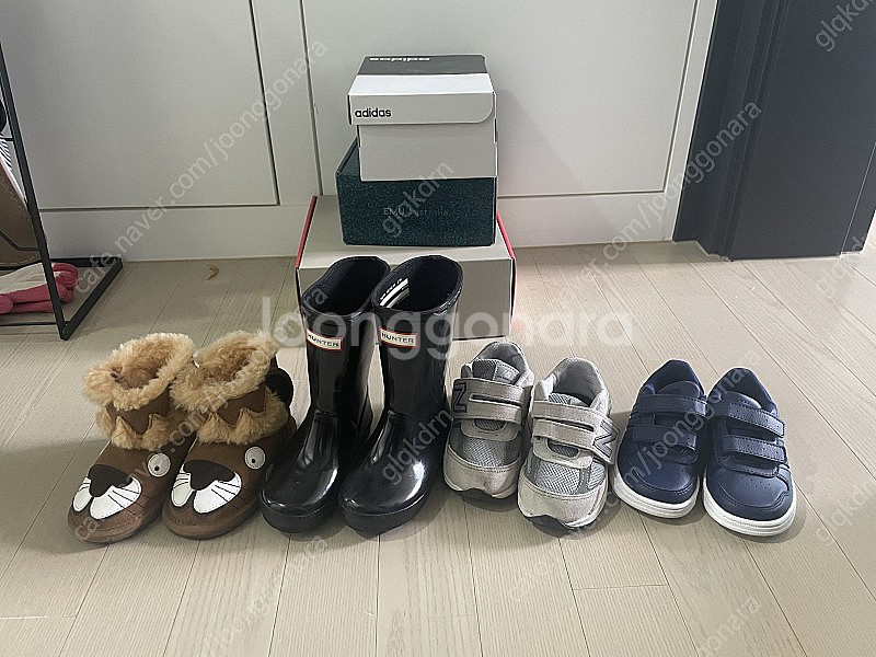 키즈 토들러 신발(헌터 레인부츠, 반스 올드스쿨, 나이...--0
