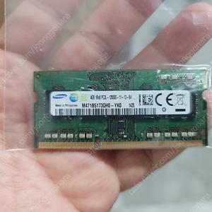 삼성노트북 램카드 4GB 1Rx8 PC3L-12800S-11-13-B4