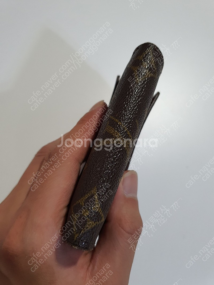 정품 루이비통 여성 포켓 반지갑--4