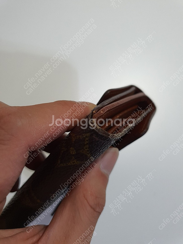 정품 루이비통 여성 포켓 반지갑--8