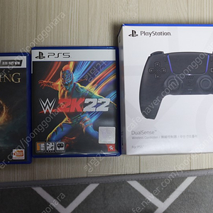 판매] PS5 엘든링+WWE2K22+듀얼센서 패드 판매합니다.