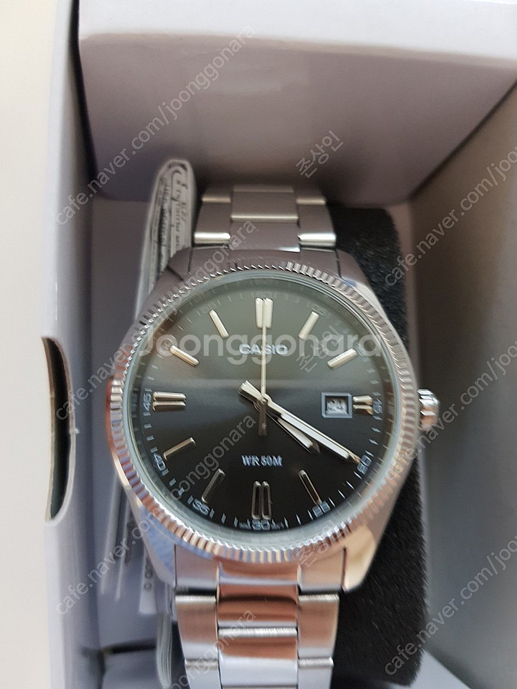 CASIO 메탈 시계 mtp-1302 pd--1