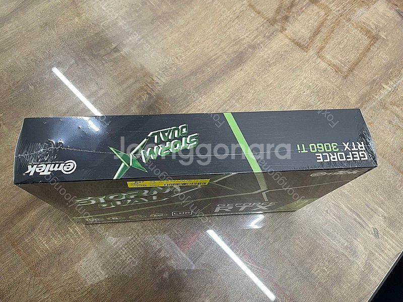 이엠텍 RTX 3060ti 새상품 미개봉--1