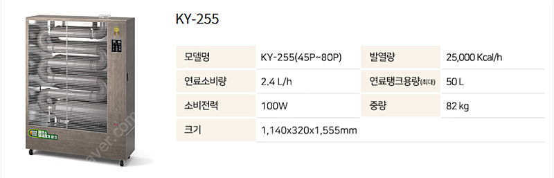 [판매]가야원적외선튜브히터/돈풍기/가야전기히터/석유난로/당일배송 이미지