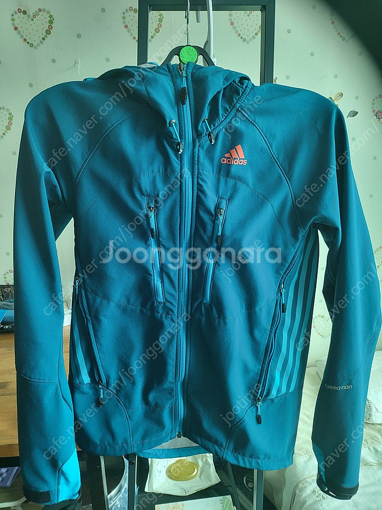 아디다스 기모 집업후드 미국판 (95 -100사이즈)--3