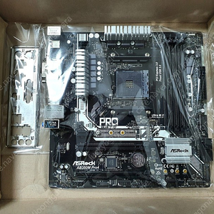 ASRock AB350M PRO4 (AM4, B350, 바이오스 업데이트, 5000번대 가능) 택포