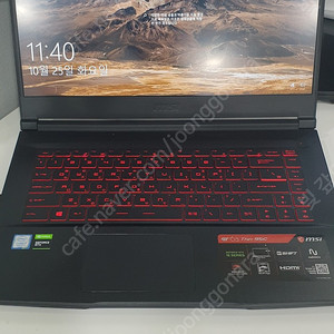 MSI GF63 Thin 9SCR (i7-9750H / 16G / SSD128 +HDD1TB)