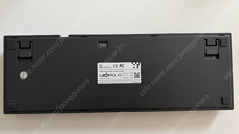 레오폴드 FC660C 그레이블루 영문 정전용량 무접점 키보드 팝니다.--3
