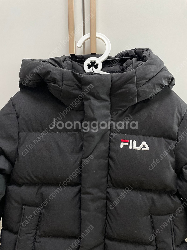 휠라 키즈 오리털 롱패딩 100--1