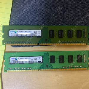 메모리 PC DDR3 4기가 12800u, 10600u 각 1개