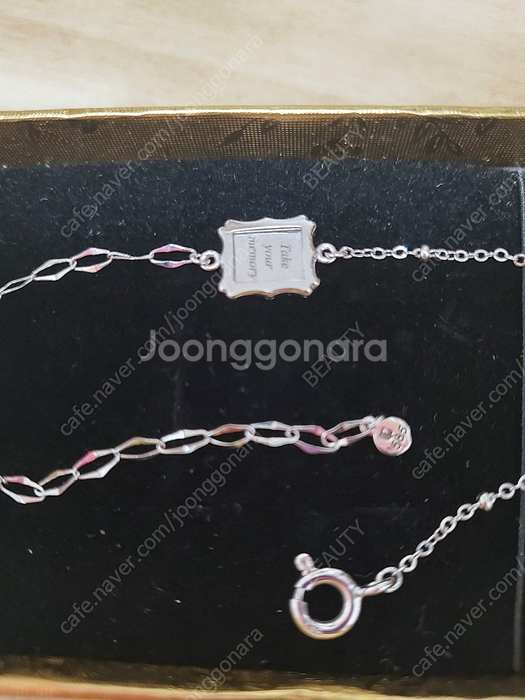 14k 스퀘어 팔찌--1