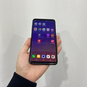 92947 LG V35 블랙 64GB 정상해지 중고폰 팝니다 9만원