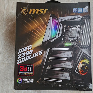 I9 9900k + MSI MEG Z390 갓라이크 팝니다