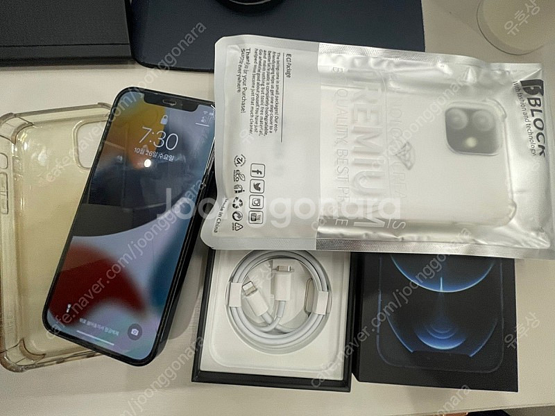 아이폰 12 프로 퍼시픽블루 판매합니다 (256GB, ...--0