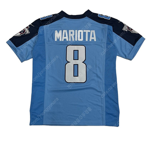 NFL 나이키 #8 테네시 타이탄스 MARIOTA 마커스 마리오타 유니폼