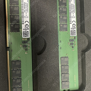 삼성 DDR-5 16g 2개 32g 팝니다