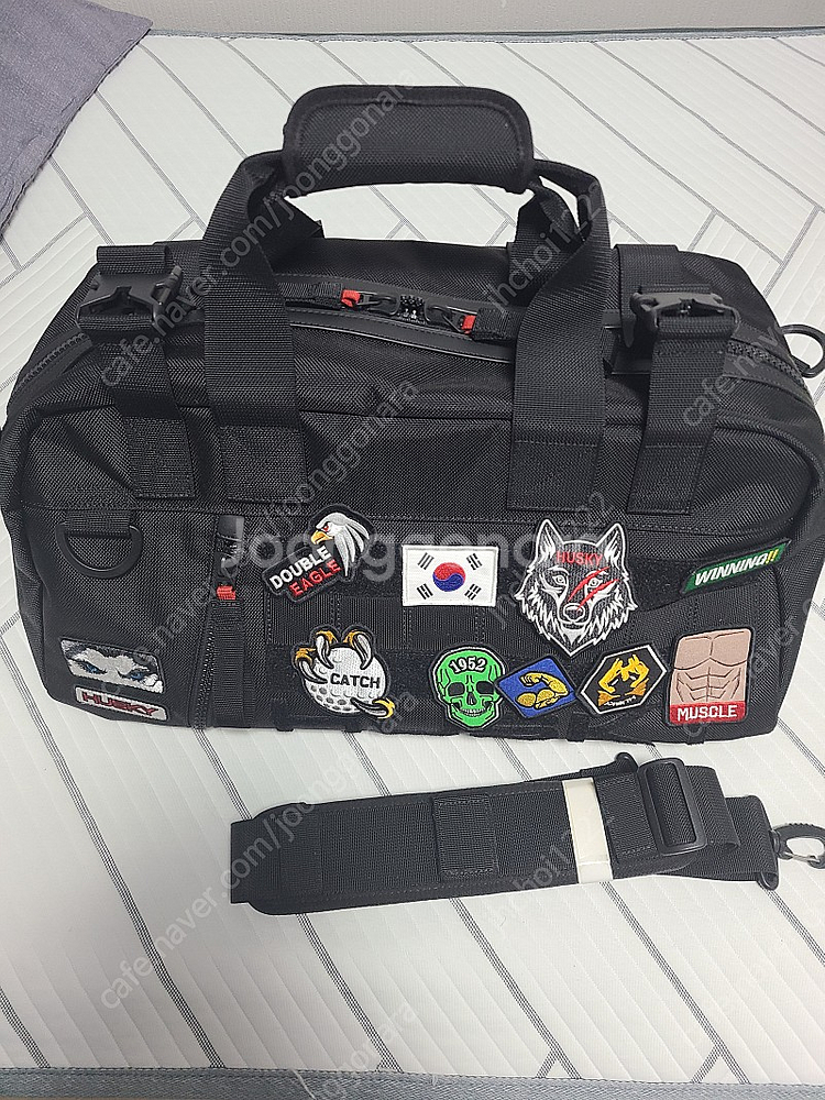 허스키뉴욕 백팩 겸 보스턴가방 사이즈M 팝니다--0