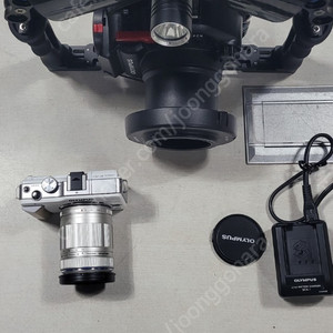 올림푸스 Pen E-PL1미러리스 카메라& PT-EP01 하우징, 랜즈 DIGITAL 40-150mm 1:4-5.6 ED MSC 수중카메라