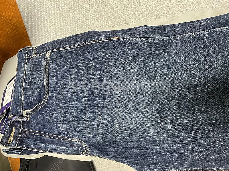 무탠다드 프리미엄 KIPAS 스트레이트 데님 팬츠 미디...--1
