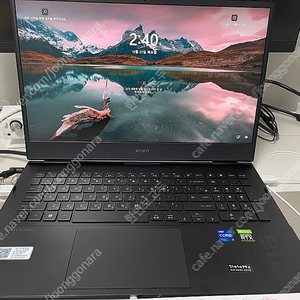 HP 오멘 16인치(16-b1031tx) [12세대 i7-12700, rtx3070, ssd 1tb, 램32gb ) 게이밍 노트북 랩탑(신품급)