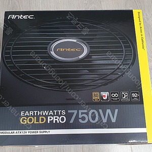 안텍 (antec) EAG PRO 750W 80PLUS GOLD 모듈러 파워 팝니다.