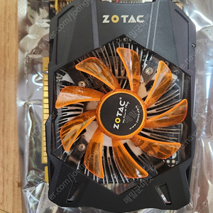 ZOTAC 지포스 GTX750 Ti D5 2GB 그래픽카드 (택배비포함 32000원) (직거래시 27000원)