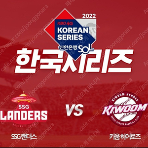 2022.11.02 한국시리즈 ssg vs 키움 3루응원지정석 2연석