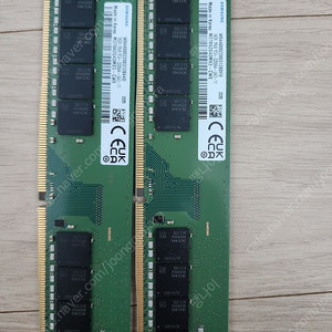 삼성ddr4 pc4 3200 16기가 2개 일괄판매