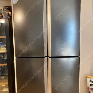 삼성 양문형 냉장고, 4도어, T9000, 해외이민처분