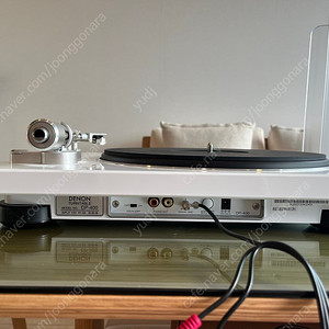 DENON DP400 화이트