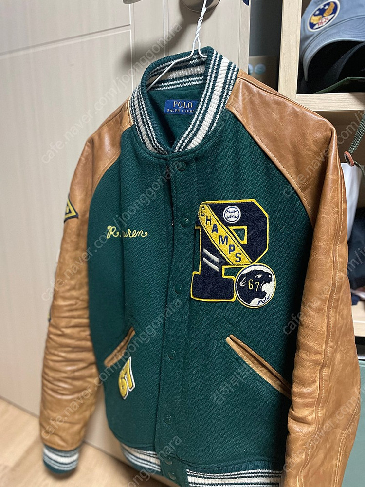 [M]폴로랄프로렌 바시티 자켓 팝니다--1