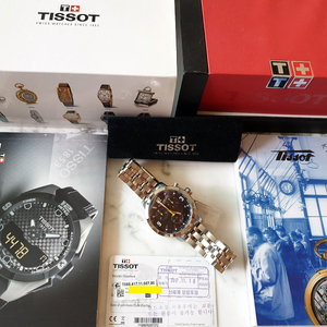 TISSOT 티쏘 PRC200 검판 보증서 풀구성(최상급)