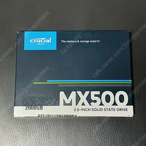 마이크론 MX500 2TB 미개봉 새제품