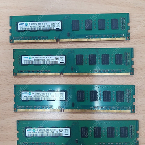 ddr3 4g 4개 팝니다 (택포)