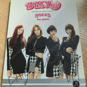 베스티 연애의 조건 싸인CD 팝니다.