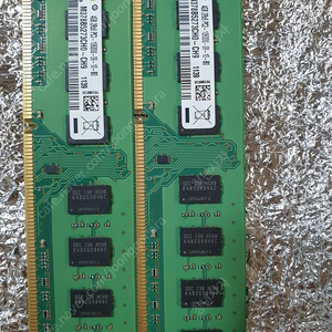 데스크탑용 삼성 ddr3 4g 2개 팝니다