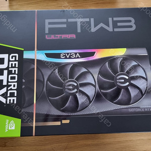 [인천] EVGA 지포스 RTX 3080 FTW3 ULTRA GAMING D6X 10GB 풀박스