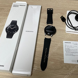갤럭시 워치4 클래식 블랙 42mm 블루투스