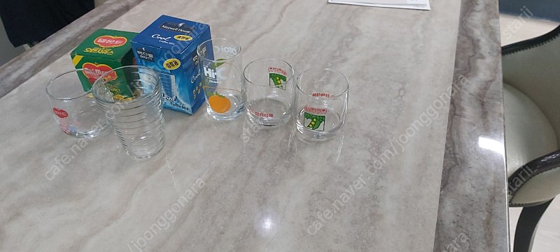 레트로 컵 일괄 판매--2