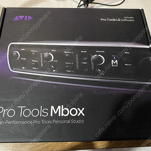 Mbox3 프로툴le protool 미개봉 신품