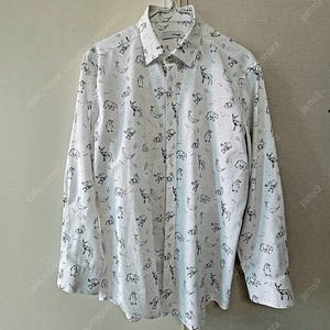듀퐁 패턴 셔츠 사이즈 95