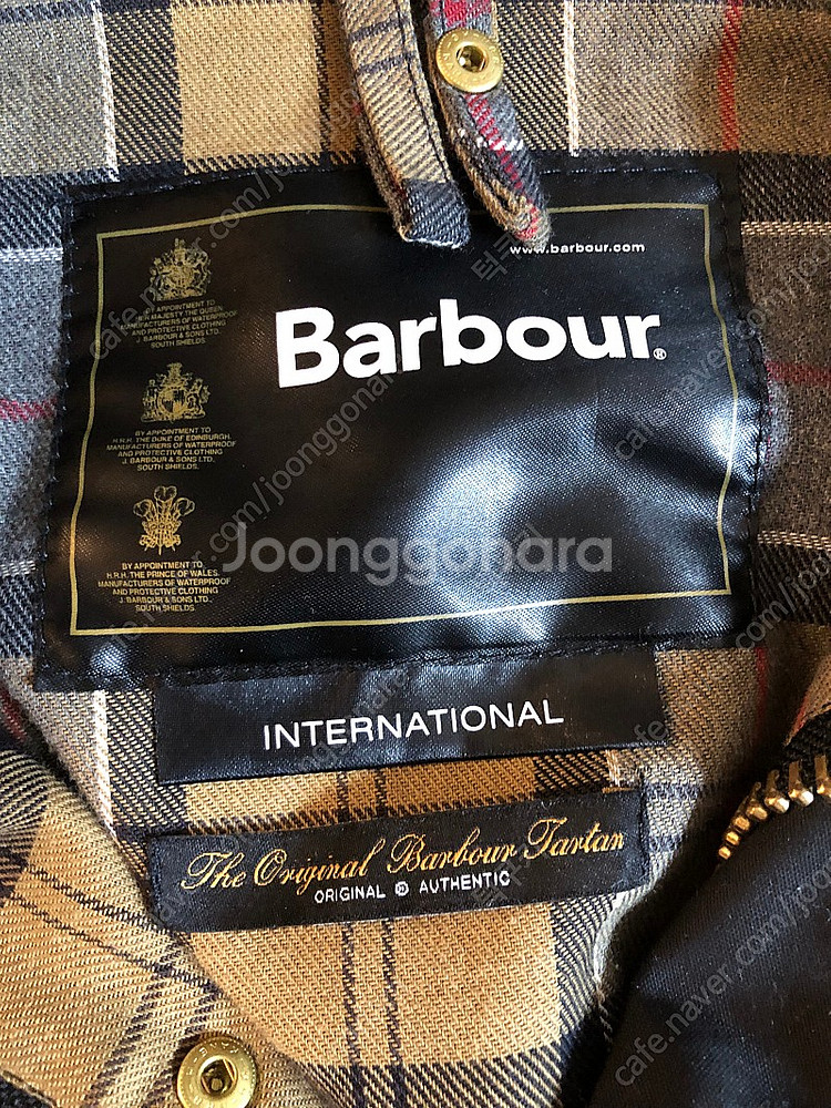 바버 인터네셔널 A7(국내백화점) 38사이즈--1