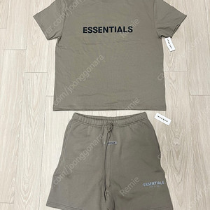 Fear of god Essentials 반팔, 반바지