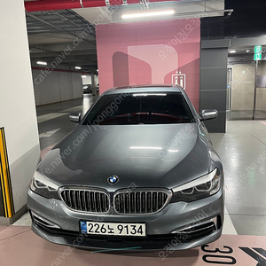 Bmw 520i 블루스톤 2019년 식